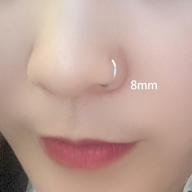 Titanium Lip Cuff glossy-too