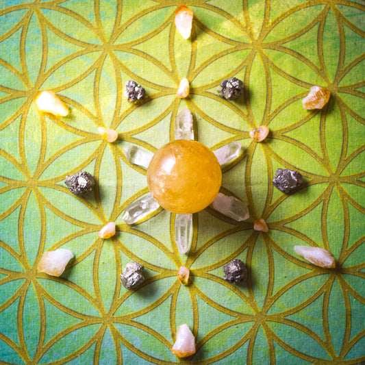 crystal grid for abundance