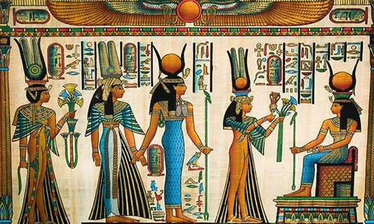 Egyptian Court Art Print