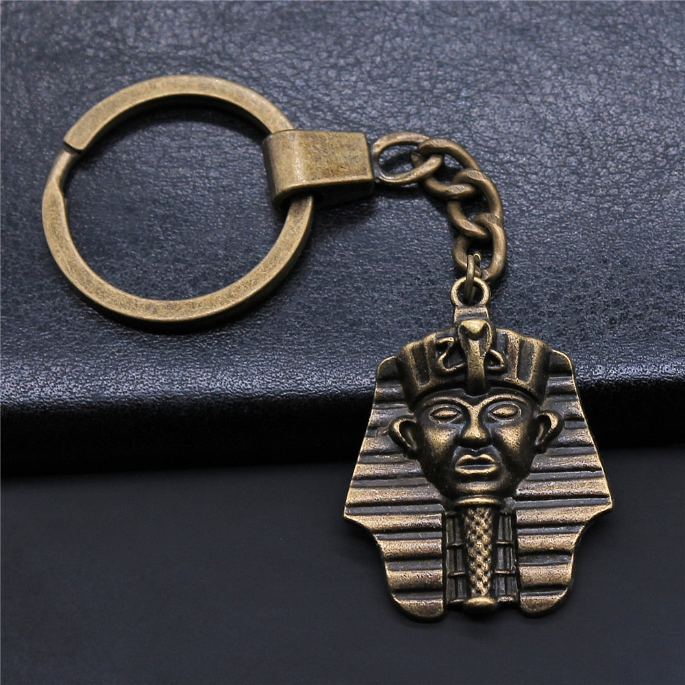 Vintage Egyptian Charm Keychains Glossy-Too