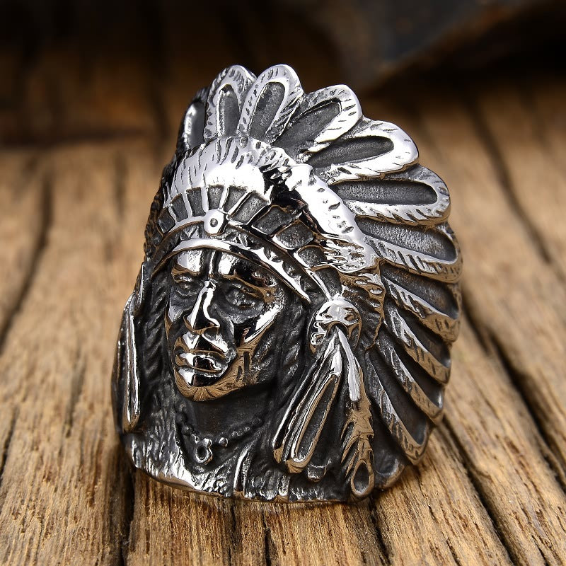 Men's Titanium Chief Manitou Ring