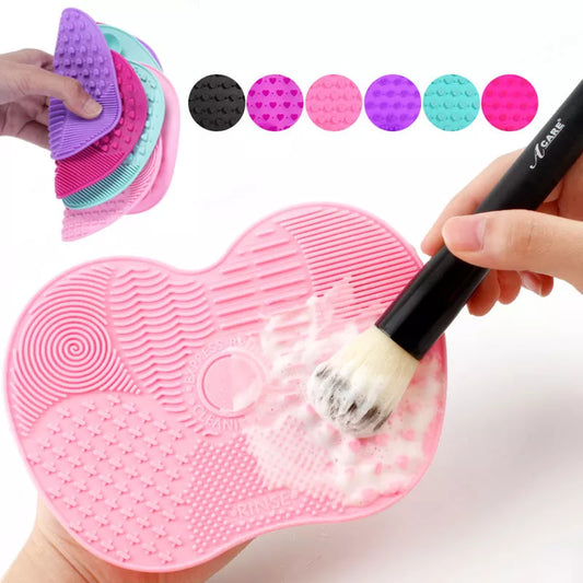 Cosmetic Brush Cleaning Pad