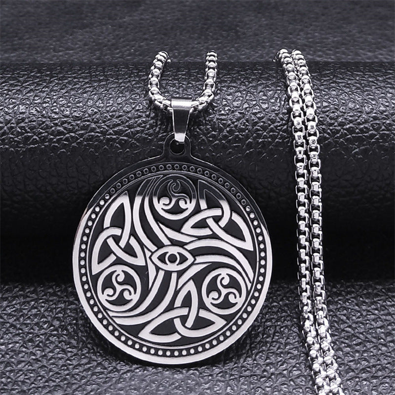 Triple Celtic Knot Necklace