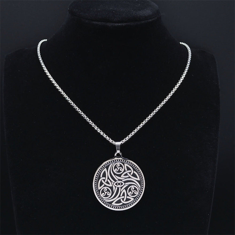 Triple Celtic Knot Necklace