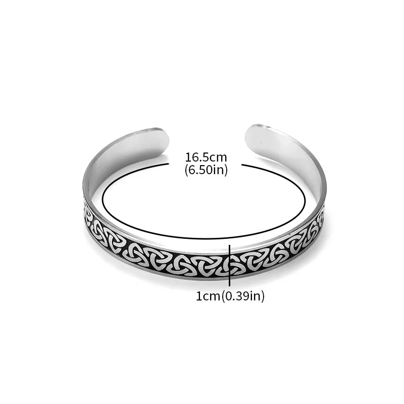 Viking Celtic Knot Bracelet – Symbol of Strength & Unity