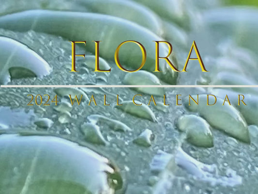 024 Flora Wall Calendar - Botanical Photography Collection