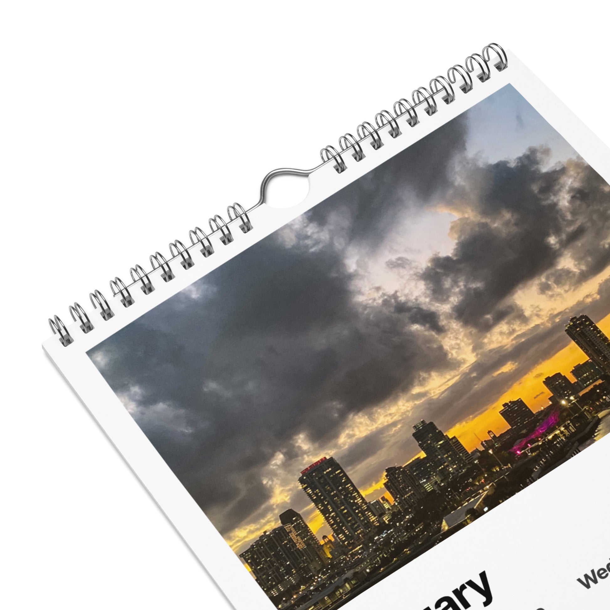 2024 Cityscapes Wall Calendar - Urban Photography Collection glister images glossy-too