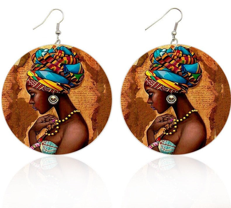 Afrocentric Drop Earrings - Cultural Chic Fashion Accessory