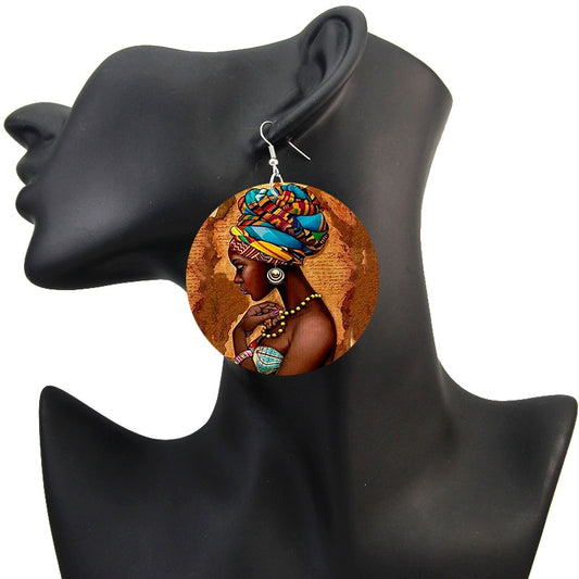 Afrocentric Drop Earrings - Cultural Chic Fashion Accessory
