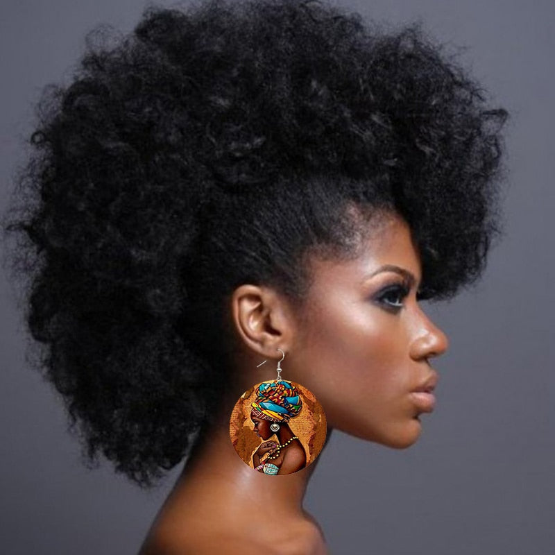 Afrocentric Drop Earrings - Cultural Chic Fashion Accessory