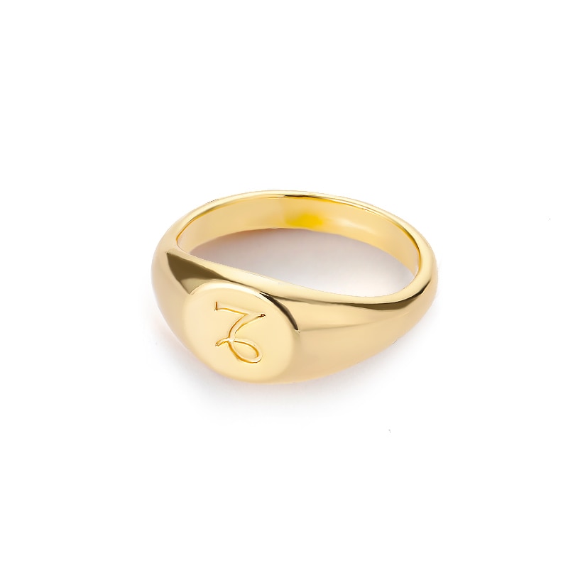 Zodiac Fashion Band Ring aries