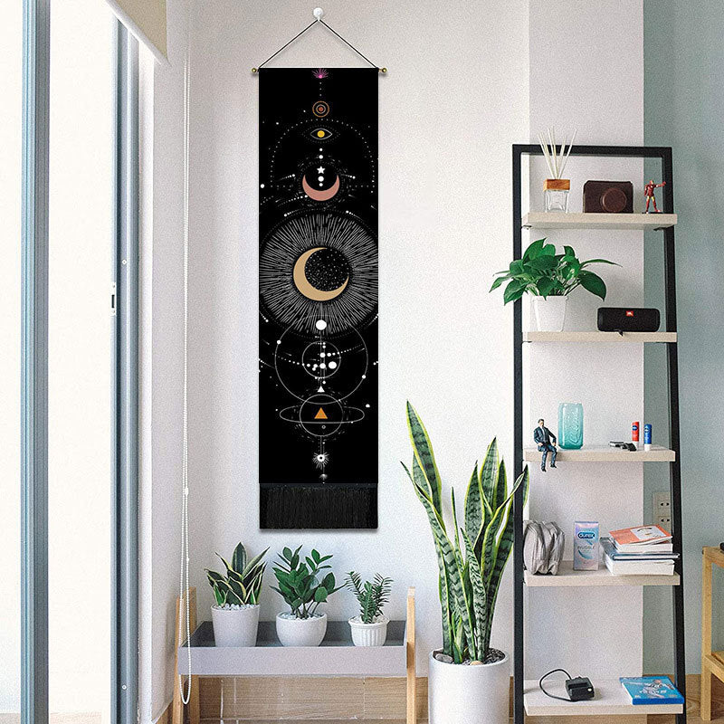 moon wall hanging decor tapestry