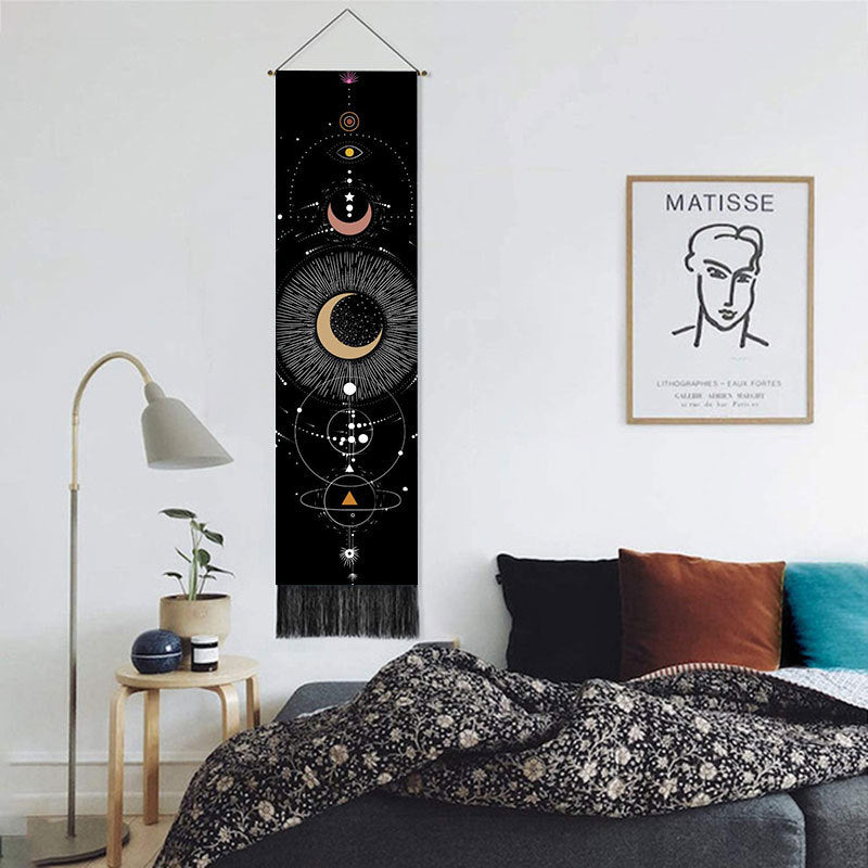 moon wall hanging decor tapestry