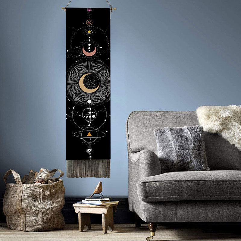 moon wall hanging decor tapestry