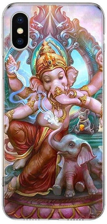 ganesha hindu god iphone case glossy-too