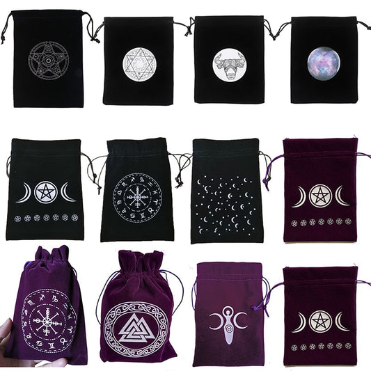 Velvet Moon Phase & Zodiac Bag