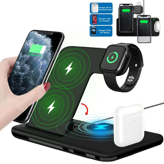 Wireless Fast Charging Foldable Stand For iPhone glossy-too