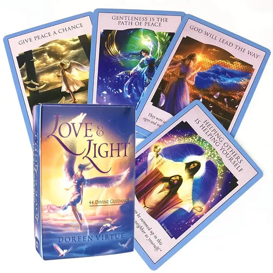 Love & Light Oracle Card Deck - Divine Guidance and Spiritual Blessings