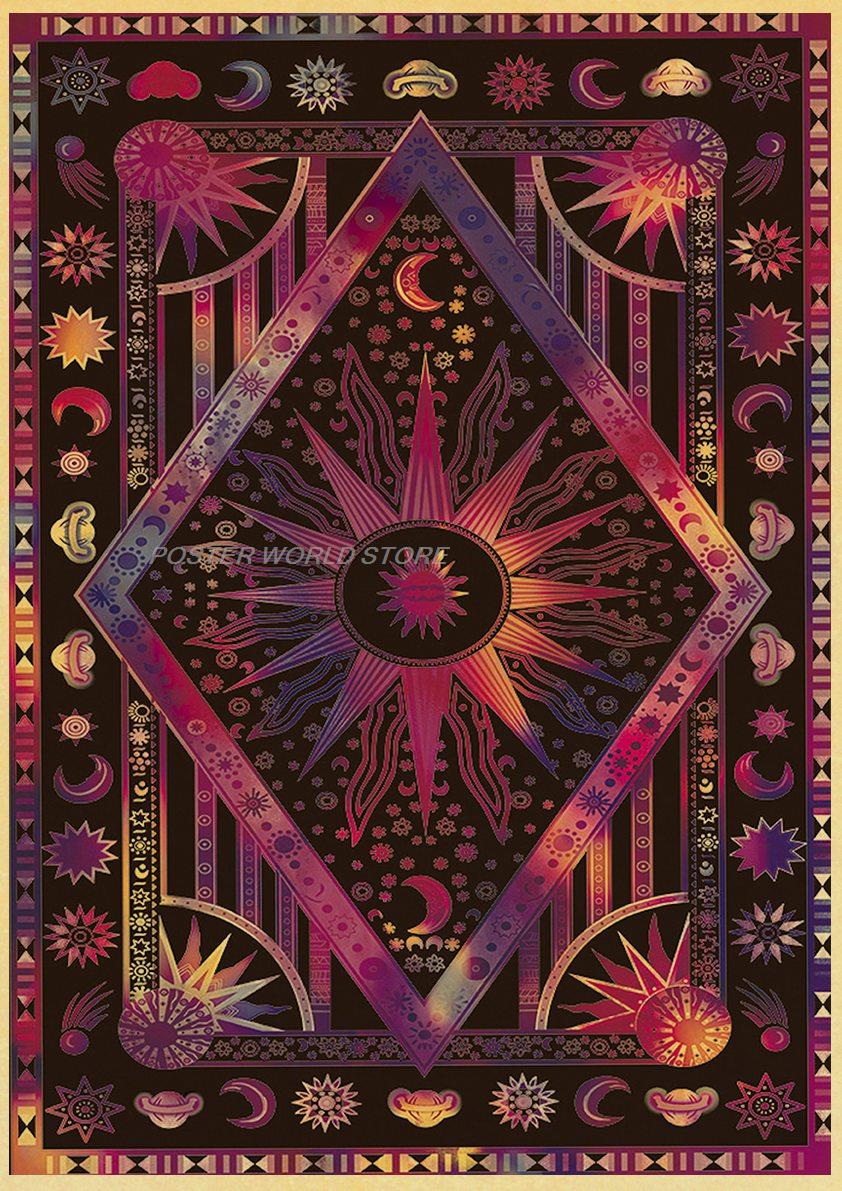 metaphysical Bohemian Wall Hanging tapestry