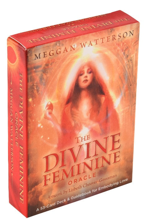 Divine Feminine Tarot Card Deck - Illustrations showcasing feminine empowerment and spiritual wisdom, perfect for tapping into divine energies and intuitive guidance.