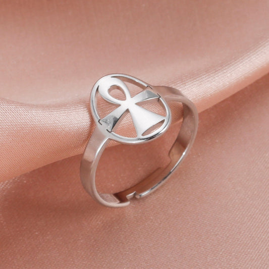 gyptian Ankh Rings - Symbolic representation of life and spirituality in jewelry. glossy-too