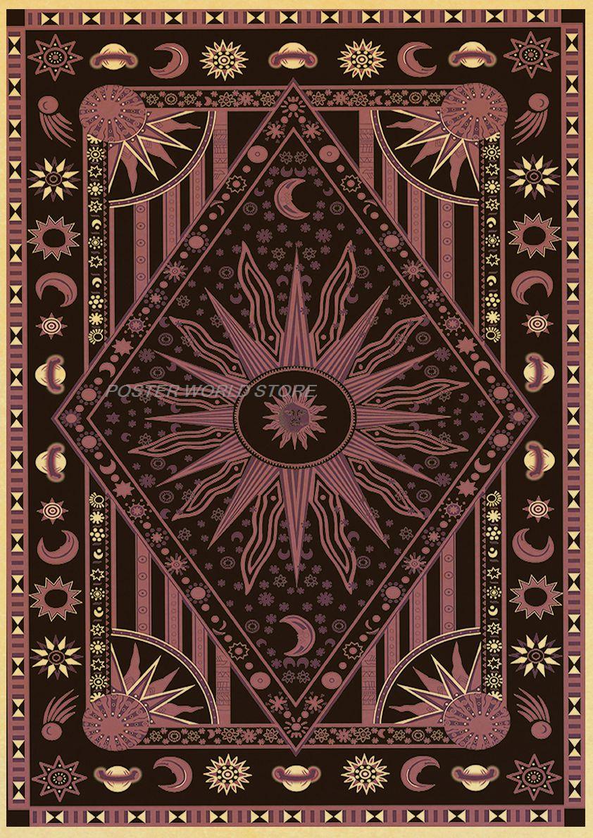 metaphysical Bohemian Wall Hanging tapestry