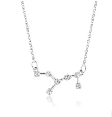 Constellation Necklace zodiac Glossy-Too