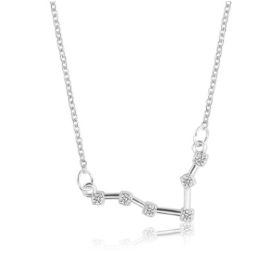 Constellation Necklace zodiac Glossy-Too