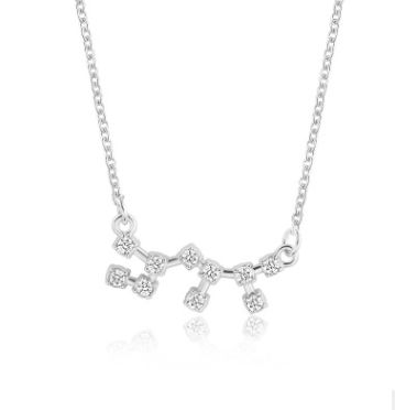 Constellation Necklace zodiac Glossy-Too