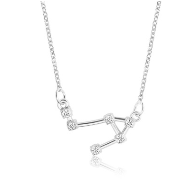 Constellation Necklace zodiac Glossy-Too