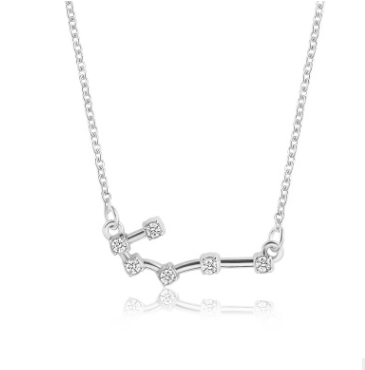 Constellation Necklace zodiac Glossy-Too