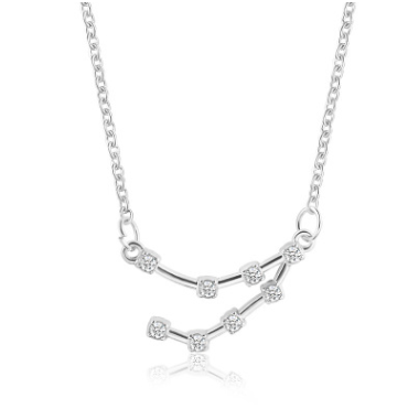 Constellation Necklace zodiac Glossy-Too