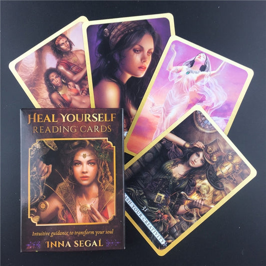 Heal Yourself Oracle Card Deck glossy-too