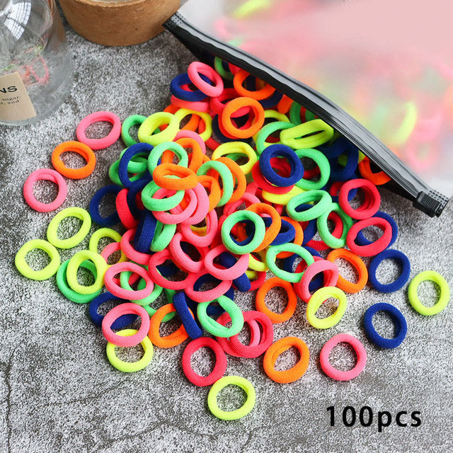 Kid Small Hair Bands Glossy-Too