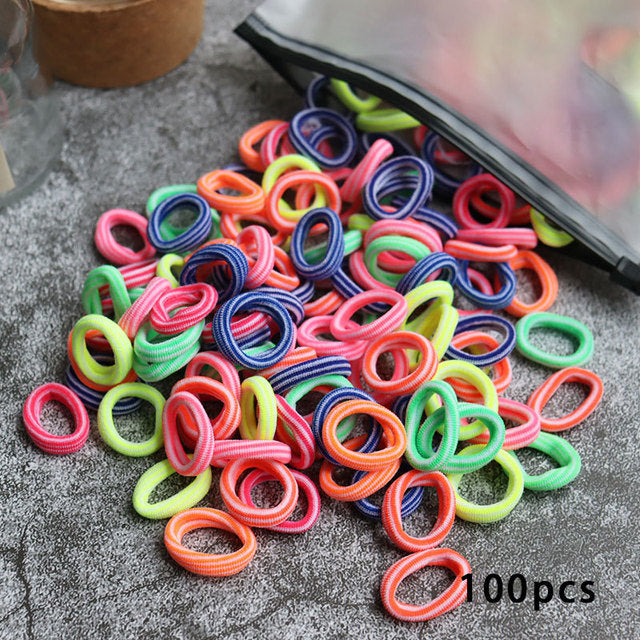 Kid Small Hair Bands Glossy-Too