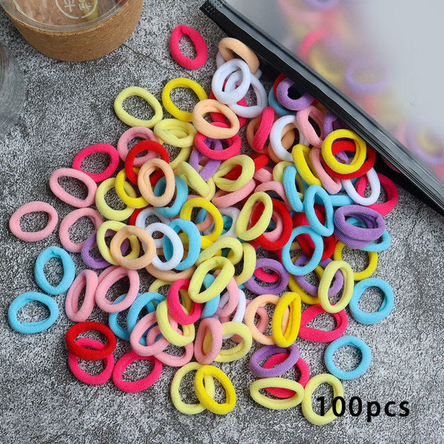 Kid Small Hair Bands Glossy-Too