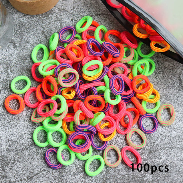 Kid Small Hair Bands Glossy-Too