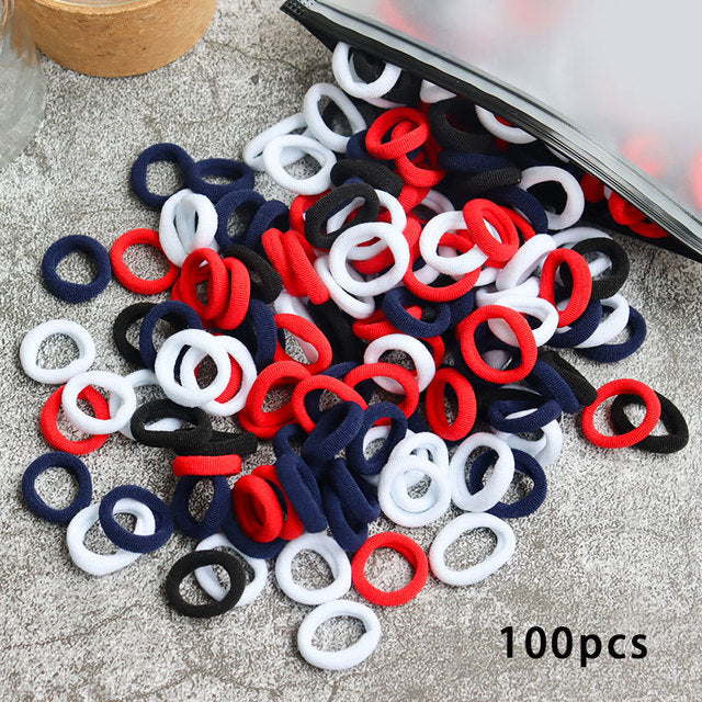 Kids Small Hair Bands red white blue