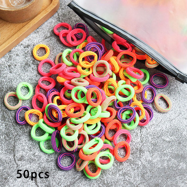 Kid Small Hair Bands Glossy-Too