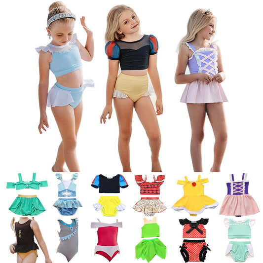 Girls Princess Swimsuit